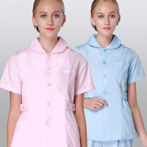 Tùy Chỉnh Biểu Tượng Búp Bê Cổ Áo Y Tá Đồng Phục Cho Phụ Nữ Trung Tâm Chăm Sóc Chà Trang Phục Thoải Mái Bền Bệnh Viện Đồng Phục - Product Image 2