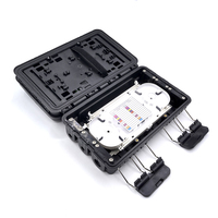 Boîte de distribution optique de fibre optique imperméable extérieure de 16 noyaux avec le diviseur de PLC de la cassette 1*16