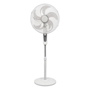 Sàn Điện Fan Cao Vận Tốc Mát 5 Lưỡi 16 ''Alu Động Cơ Trắng Bệ 220V 16 Inch Fan - Product Image 1