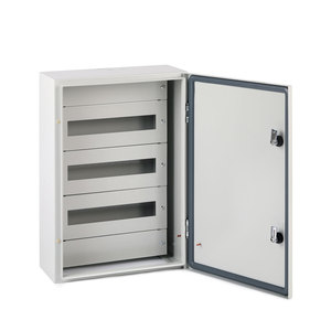 Centre de distribution électrique NEMA à montage en surface métallique IP65 |   Boîte de disjoncteurs en acier pour rail DIN - Product Image 1