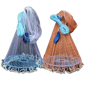 Newbility giá rẻ 3/8 "Mua lưới có thể gập lại lưới cá Nylon Monofilament duy nhất Tay Đúc Lưới Đánh Cá cho biển - Product Image 2