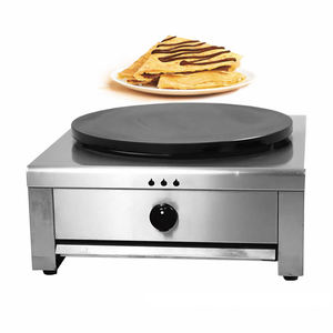 Crêpière électrique professionnelle 110V60HZ 220V50HZ crêpe Roti faisant la Machine équipement de Chapati de Pizza - Product Image 2