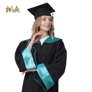 <span class=keywords><strong>Abito</strong></span> da <span class=keywords><strong>laurea</strong></span> in poliestere opaco da uomo e <span class=keywords><strong>donna</strong></span> personalizzato e berretto da Mortarboard <span class=keywords><strong>per</strong></span> la scuola e la cerimonia di <span class=keywords><strong>laurea</strong></span> - Product Image 2