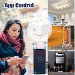 Enchufe Inteligente LangYeao 16A 20A Zigbee con Monitoreo de Energía, Compatible con Tuya, Alexa, Google Home, Temporizador, Programación, Control por Grupos - Product Image 5