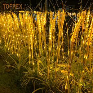 Bán buôn kỳ nghỉ trang trí lúa mì nhân tạo ánh sáng gạo ánh sáng <span class=keywords><strong>LED</strong></span> cho trung tâm mua sắm nhà hàng - Product Image 4