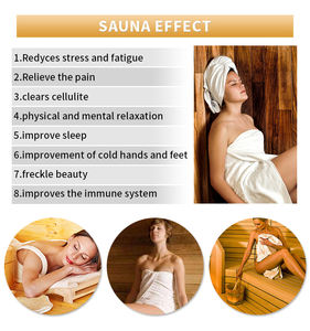 SMARTMAK Hot Selling <strong>2</strong>-3 <strong>Person</strong> Traditional <strong>Steam</strong> SAUNA Finnish Sauna <strong>Room</strong> - Product Image 6