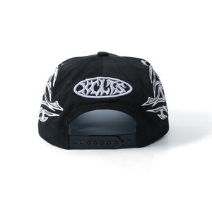 Gorras de Béisbol de Algodón con Bordado 3D Personalizado, 5 Paneles, Ajustables, con Forro de Satén Negro y Visera Curva - Product Image 5