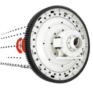 中国製の乾式油噴霧潤滑を採用した密閉型低粉塵汚染安全鉱物処理用ボールミル（1830×3000） - Product Image 1