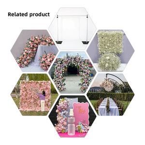 وعد خلفية قوس الأزهار ترتيبات زهرة الزفاف قوس زهرة اصطناعية لتزيين الزفاف - Product Image 5