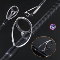Canne à pêche Lurekiller Shore Jigging en carbone avec poignée en caoutchouc, porte-moulinet Fuji, canne de bateau 3,0 m PE 2-5 #   Canne à pêche au jigging en eau salée 40-100g