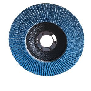 Disco Flap de 4 pulgadas Blue Sand 40 Grit 115 mm Disco de aleta de óxido de aluminio Alumina-Zirconia para pulido de metal y acero inoxidable - Product Image 2