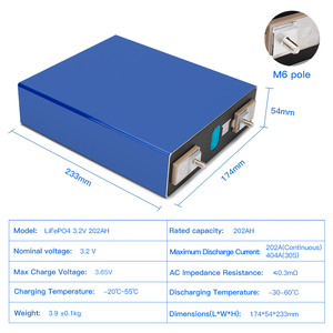 Prismatic Cell Lithium 3.2v 200ah 202ah Rechargeable Batteries - Product Image 5