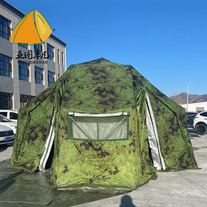 Grande tente <span class=keywords><strong>de</strong></span> <span class=keywords><strong>chasse</strong></span> camouflage chinoise gonflable imperméable médicale pour le camping en plein air, abri robuste pour soldats à <span class=keywords><strong>vendre</strong></span> - Product Image 6