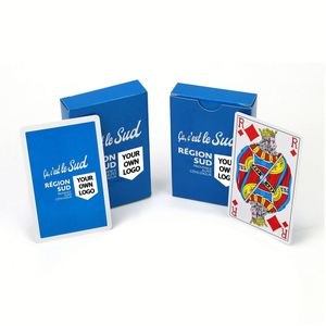 Cartes à Jouer Françaises Personnalisées avec Logo – 32 Cartes – 16 Ans d'Expertise Usine – Jeu de Cartes Poker, Rêve, <span class=keywords><strong>Coinche</strong></span>, Belote - Product Image 3