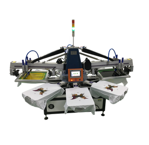 Máquina Automática de Serigrafía para Camisetas Ruida de 3 Colores y 8 Estaciones - Product Image 1