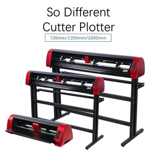 Nhà máy chuyên nghiệp 1350 mét de corte máy màn hình LCD cảm ứng 24 "Vinyl đầu duy nhất cắt plotter đứng - Product Image 6