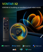 Nuevo VONTAR X2 TV BOX Quad Core Amlogic S905W2 4k HD 4gb 32gb Android 11.0 WIFI Smart Tv Box Android Box