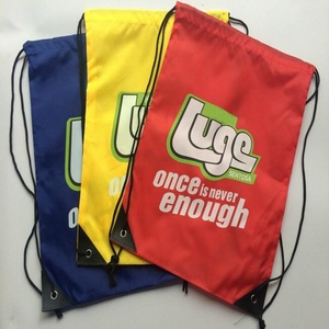 OEM Custom Printing Nylon Polyester GYM Sport <strong>Drawstring</strong> <strong>Backpack</strong> with Personal Design - Product Image 4