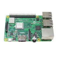 Raspberry Pi 3 original en stock fabriqué au Royaume-Uni modèle b 1.4GHz vente en gros modèle b Plus b +