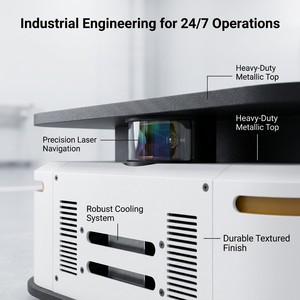 Kiva 600kg Logistics <strong>Warehouse</strong> <strong>Robot</strong> 820x600x250mm Dimensions 1-Year Warranty ODM/OEM Customizable - Product Image 3