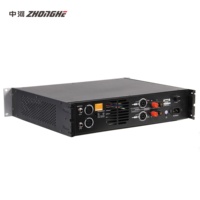 Sistema de Sonido Profesional 8ohm 2*700W MCA-6.3S Amplificador de Megafonía Hi-Fi Estéreo Audio 2U