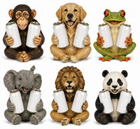 Soporte para Botellas de Vino de Poliresina Hecho a Mano, Soporte para Botellas de Vino con Forma de Animal, Decoración para el Hogar, Regalo para Bar