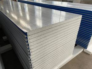 Panneaux sandwich en acier d'épaisseur standard <span class=keywords><strong>de</strong></span> 50/75/100/<span class=keywords><strong>120</strong></span>/150/200mm Pur/Eps/Pir/<span class=keywords><strong>laine</strong></span> <span class=keywords><strong>de</strong></span> <span class=keywords><strong>verre</strong></span>/noyau <span class=keywords><strong>de</strong></span> <span class=keywords><strong>laine</strong></span> <span class=keywords><strong>de</strong></span> roche ignifuge résistant à l'eau - Product Image 3