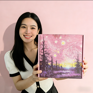 กล่องไปรษณีย์ลูกฟูกสีชมพูแบบกำหนดเองพร้อมแผ่น EVA สำหรับบรรจุภัณฑ์ผลิตภัณฑ์ดูแลผิวเครื่องสำอาง กล่องจัดส่งคุณภาพพรีเมียม - Product Image 2