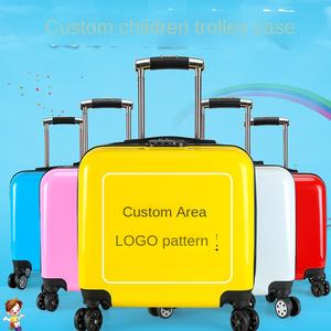 Maleta Infantil 3D de ABS y PC de <span class=keywords><strong>18</strong></span> Pulgadas con Ruedas Universales, Candado de Contraseña, Maleta de Poliéster con Diseño de Dibujos Animados, Caja de Regalo, Logotipo Personalizado - Product Image 4