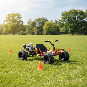 Kart de <span class=keywords><strong>course</strong></span> tout-terrain 212cc, <span class=keywords><strong>4</strong></span> <span class=keywords><strong>roues</strong></span>, pour plage, montagne, drift, adulte, véhicule utilitaire - Product Image 5