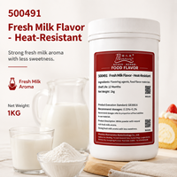 Arôme Crème Lactée pour Boissons et Pâtisseries, Additif Laitier, Essence Laitière, Arôme de Lait Frais en Poudre Résistant à la Chaleur pour Boulangerie, Boissons et Confiseries