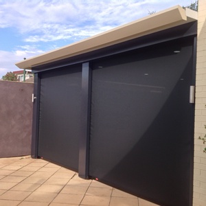 Control remoto motorizado exterior a prueba de viento a prueba de agua al aire <span class=keywords><strong>libre</strong></span> balcón zip persianas - Product Image 3