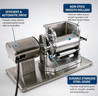 Nouvelle machine à tortillas électrique - Machine à gaufres facile à utiliser, presse à rouleaux, fonctionnement continu, acier inoxydable, Guangdong