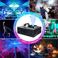 Machine à fumée verticale DMX 1500W pour mariages Machine à brouillard télécommandée pour DJ Disco Parties
