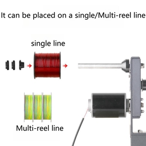 Chất lượng cao Winder bánh xe quay spool Winder Reel câu cá bánh xe nước thả bánh xe <span class=keywords><strong>upline</strong></span> Winder - Product Image 2