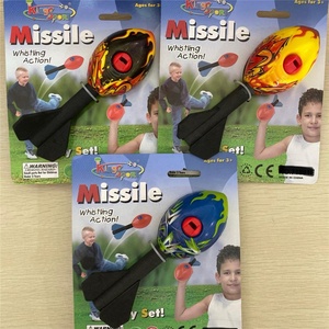 Pu Foam Football Flyer Trò Chơi Thể Thao Đồ Chơi Âm Thanh Huýt Sáo Air Rocket Đồ Chơi Với Tiếng Còi - Product Image 5