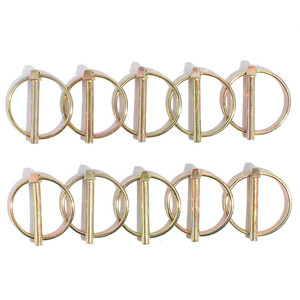 Chốt Linh Miêu OEM 1/4 3/8 3/16 DIN11023 Khóa Tab Dây Kéo Chốt Linch Nông Nghiệp Mạ Kẽm Loại O Bằng Thép Không Gỉ - Product Image 5