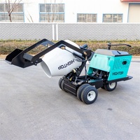Mesin Mixer Beton Mini Mobile CE EPA HT800 800KG dengan Pompa Motor Gearbox Gear untuk Konstruksi Skala Kecil