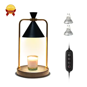 Candle Warmer Lampe mit Timer & Dimmer für Tabletop Down Electric Candle Warmer Light für Jar Candles Melting Lamp