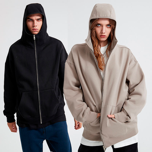 <span class=keywords><strong>Felpa</strong></span> con Cappuccio <span class=keywords><strong>Oversize</strong></span> di Alta Qualità con Zip, Calda e Spessa per l'Inverno, <span class=keywords><strong>Felpa</strong></span> con Cappuccio e Zip per Uomo - Product Image 1