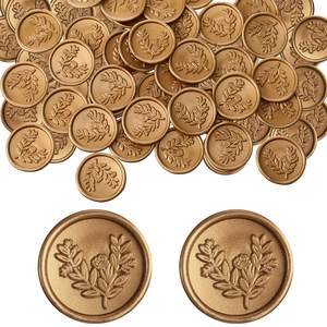 Stiker Segel Lilin Logo Khusus 3D Weeding Terima Kasih Stiker Lilin Logo 3.5 Cm Ukuran Botol Surat Lilin Segel untuk Amplop - Product Image 3