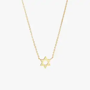 Inspire stainless steel jewelry fast shipping Star of David necklace fashion star necklaces Christmas necklace gift