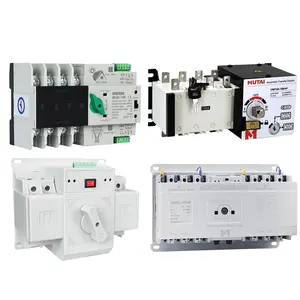 MUTAI Factory Outlet AC 400V ATS Price 200 Amps 400A 600A 630A 4P Double Power Automatic Transfer Switch