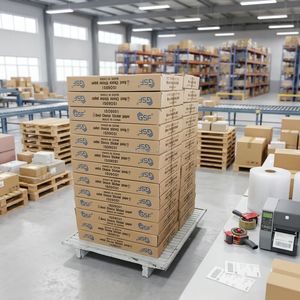 16gsm Hot Melt Glue Cast Coated <b>Waterproof</b> Strong Release Paper 80gsm Single Vinyl Self-Adhesive Sticker Paper Packaging <b>Labels</b> - Product Image 1
