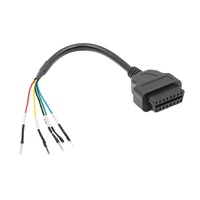 Universeller 16-poliger OBD2-Stecker für Motorrad Motorrad K CAN OBD2-Kabel Geeignet für Überbrückung drähte Old Car Truck OBD 16-PIN-Stecker
