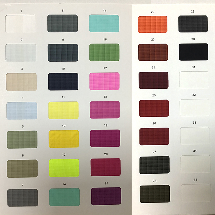 Tarjeta de color
