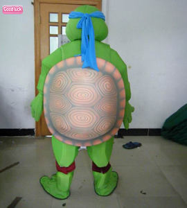 โรงงานผลิตชุดมาสคอตเต่านินจาสัตว์ต่างๆ พิมพ์ลายด้วยความร้อน สีตามสั่ง สำหรับกีฬาและเกมส์ ผู้ใหญ่ทุกเพศ - Product Image 1