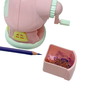 Chất Lượng Cao Bao Bì Đơn Tiêu Chuẩn Nhựa Của Nhãn Hiệu Bàn Bút Chì Mài Hình Dạng Nhà Dễ Thương Cuốn Tiểu Thuyết Tự Động Cho Sinh Viên Văn Phòng - Product Image 5