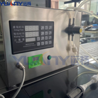Machine de remplissage semi-automatique à pompe magnétique en acier inoxydable 220V, résistante aux liquides à pH élevé, aux acides et aux alcalis, avec interrupteur au pied