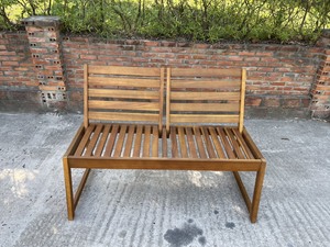 Revertible <b>bench</b> garden Rustic Outdoor Commercial Wood Hardwood Park Garden <b>Bench</b> High Quality - Product Image 1